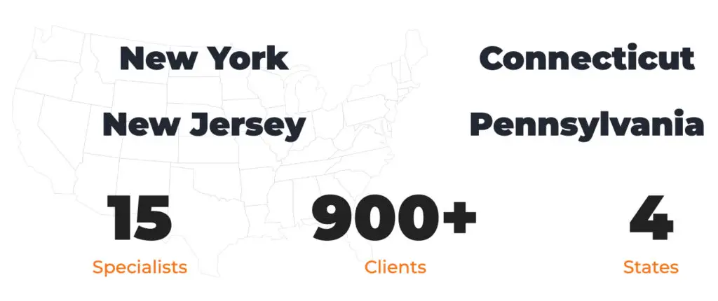 new york new jersey connecticut pennsylvania