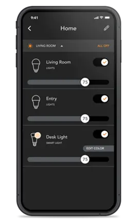 smart home automation cell phone