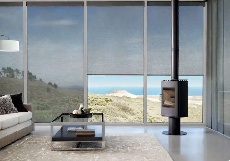 smart blinds in smart home