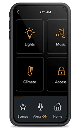 smart home phone app control
